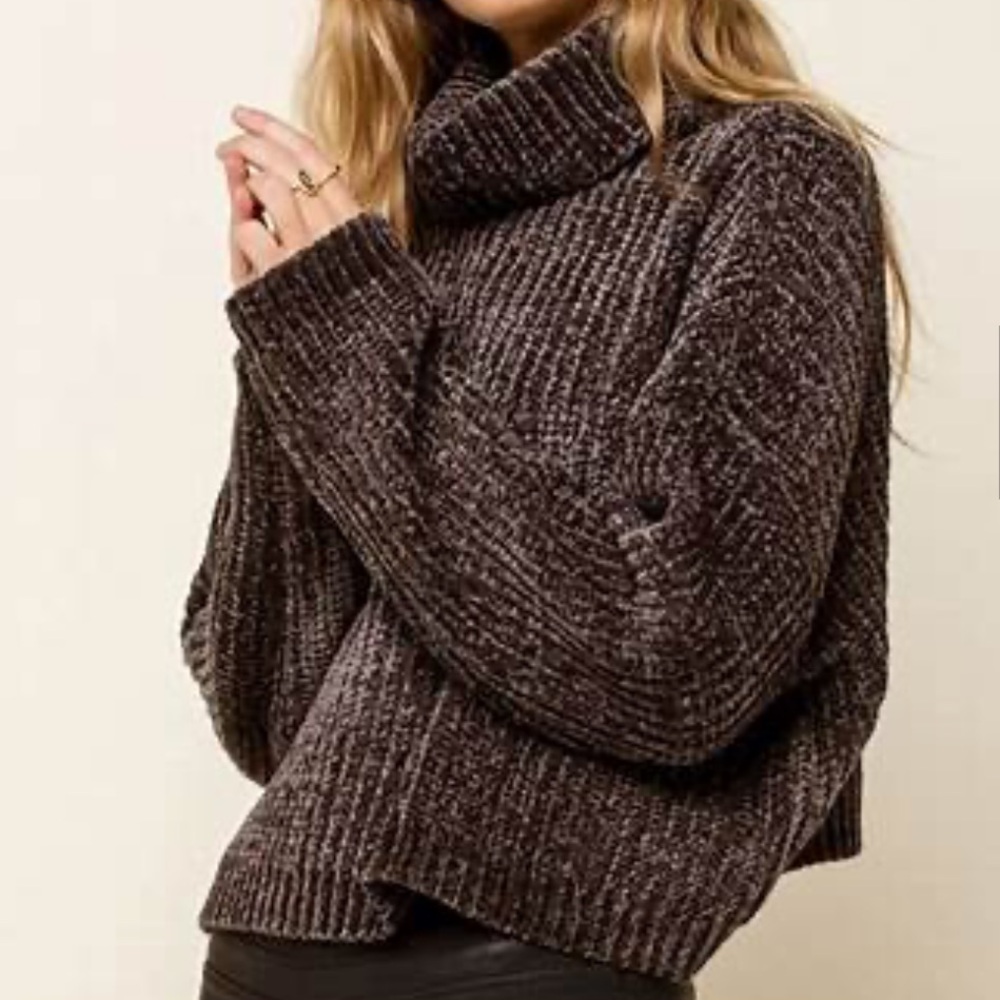 Cozy Black Turtleneck Sweater